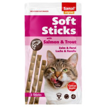 Sanal snack kat soft stick zalm en forel